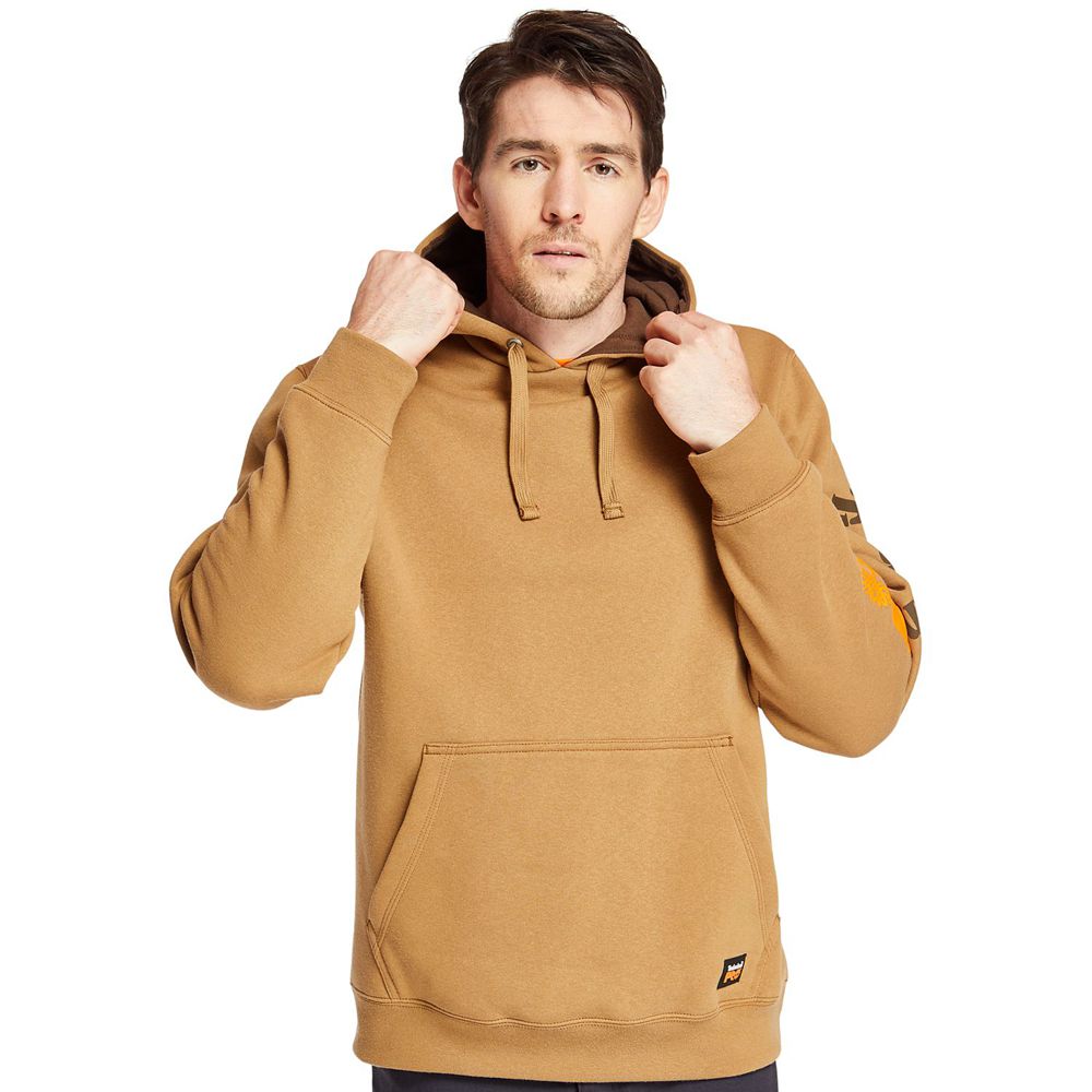 Hanorac Timberland Barbati Maro - Pro® Hood Honcho Pullover Hoodie - Romania - IBOCHY583